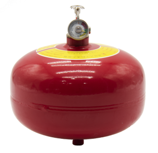 悬挂干粉灭火装置