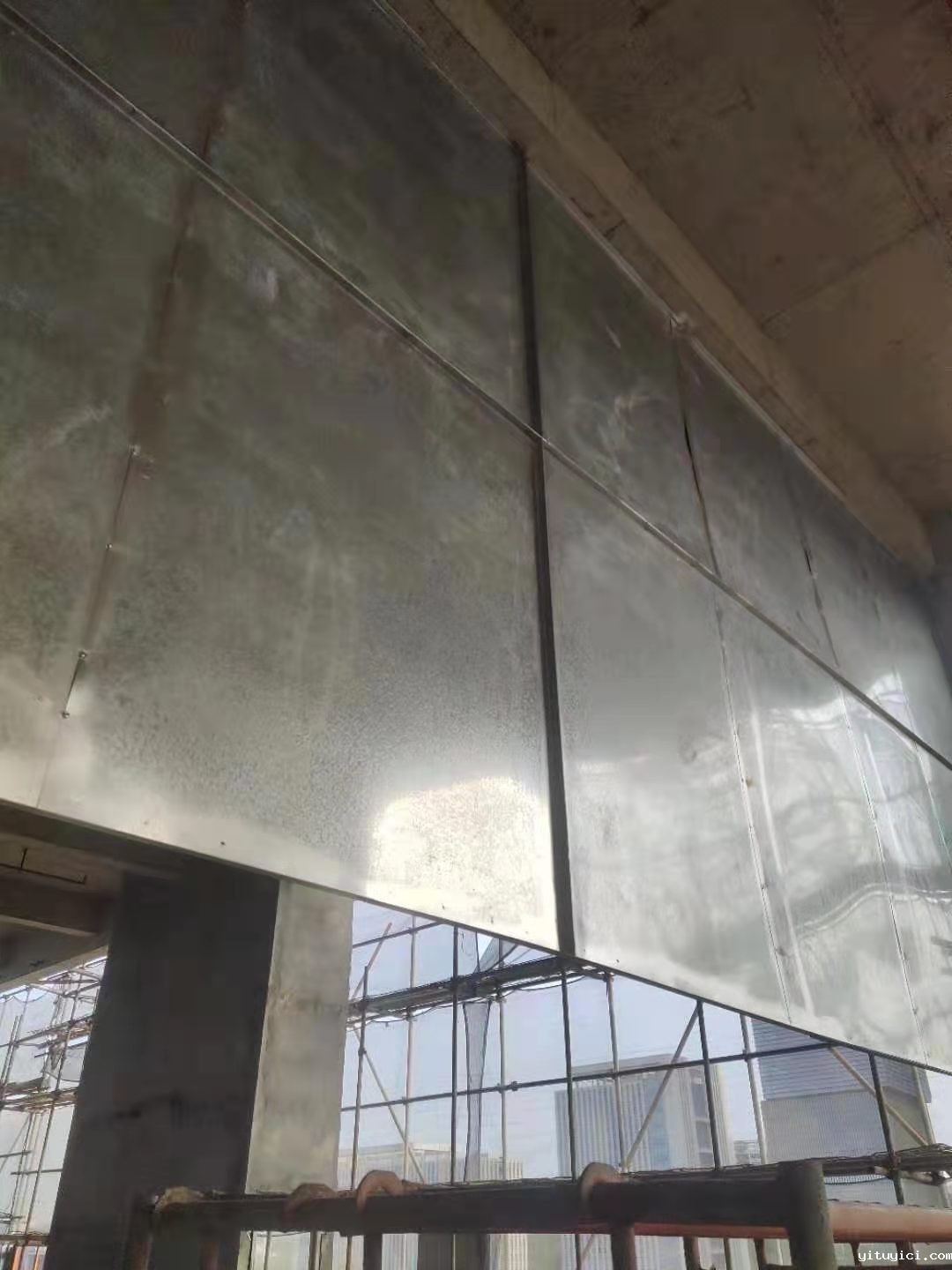 固定式刚性挡烟垂壁 固定式刚性挡烟垂壁